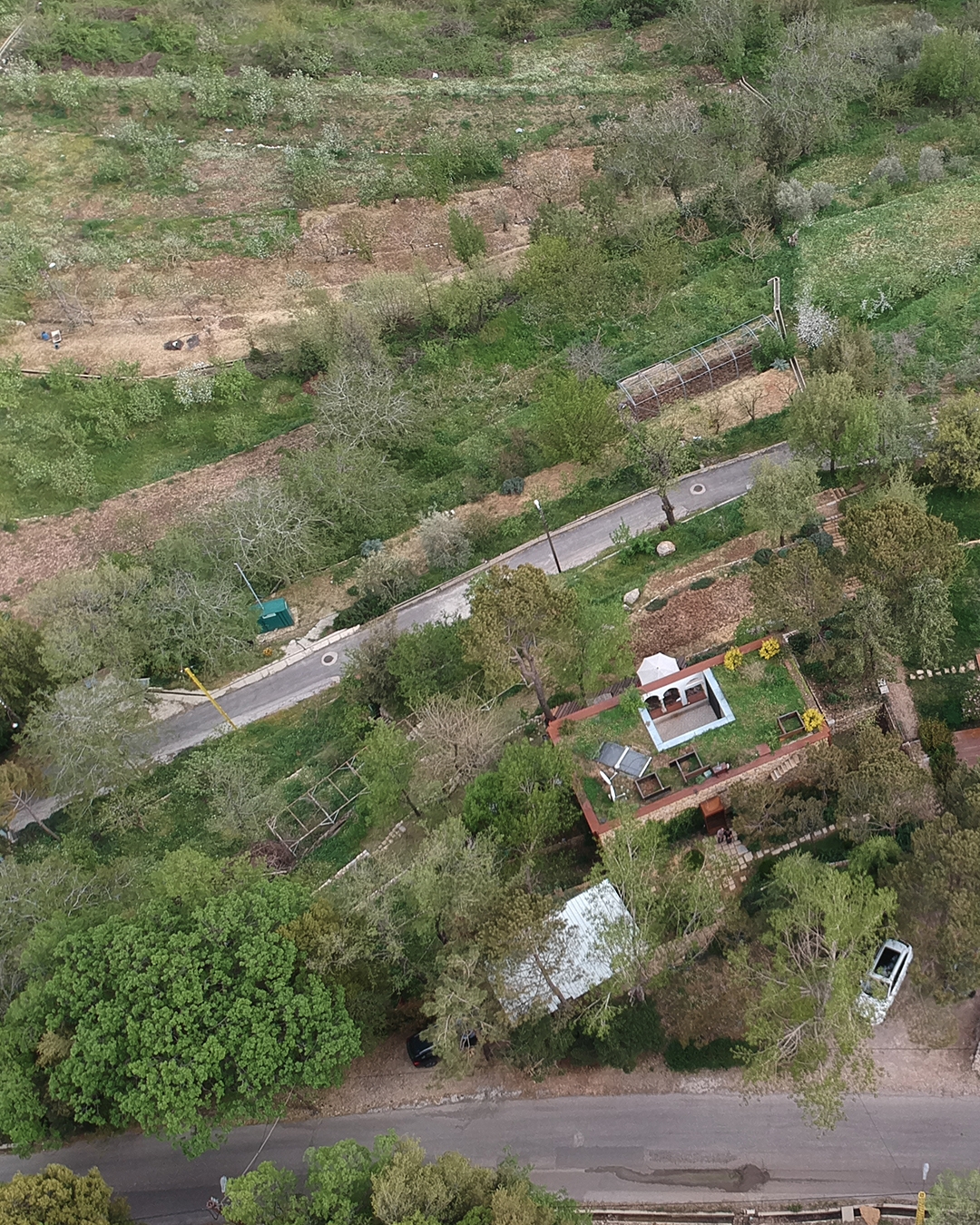 Baskinta Lebanese Mountain House reconstruction